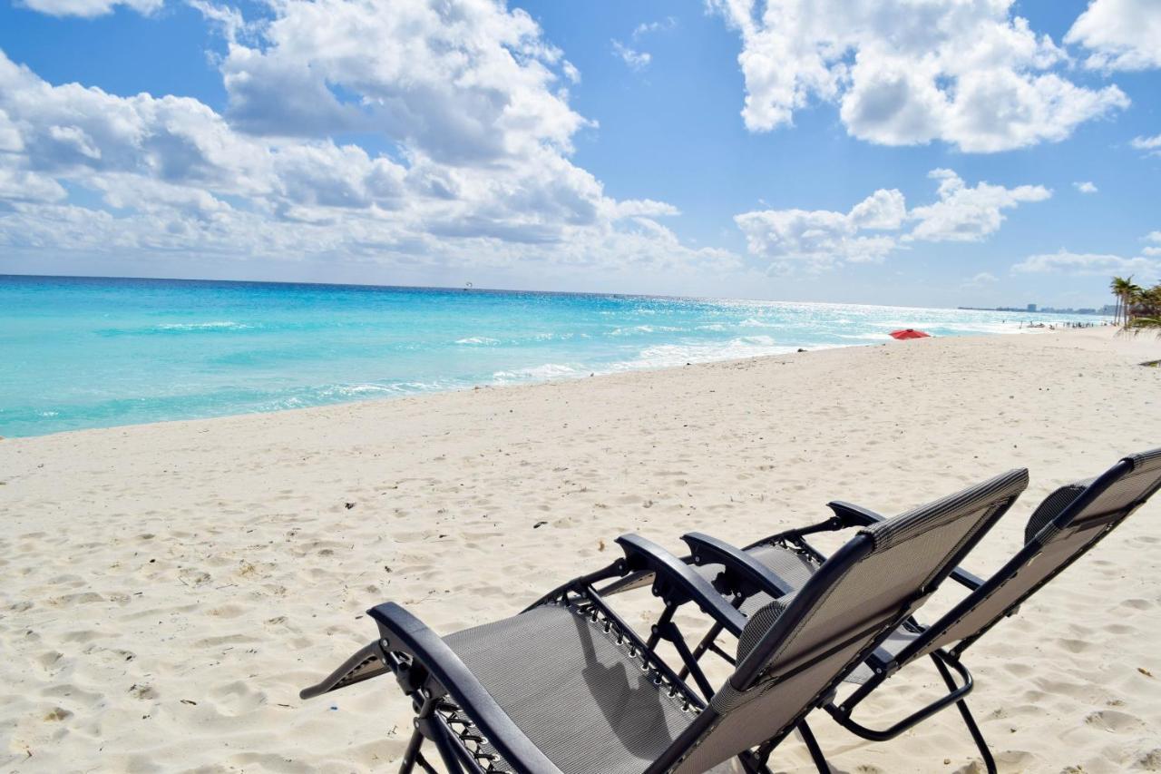 Departamento Sobre La Playa Cancun Luaran gambar