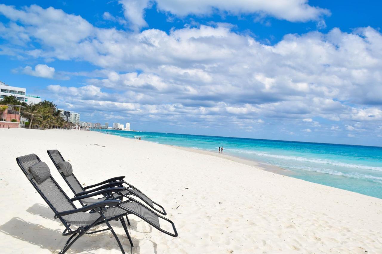 Departamento Sobre La Playa Cancun Luaran gambar