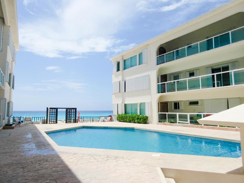 Departamento Sobre La Playa Cancun Luaran gambar